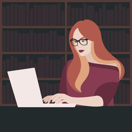 Писательница