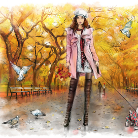 ОСЕНЬ. ПРОГУЛКА.