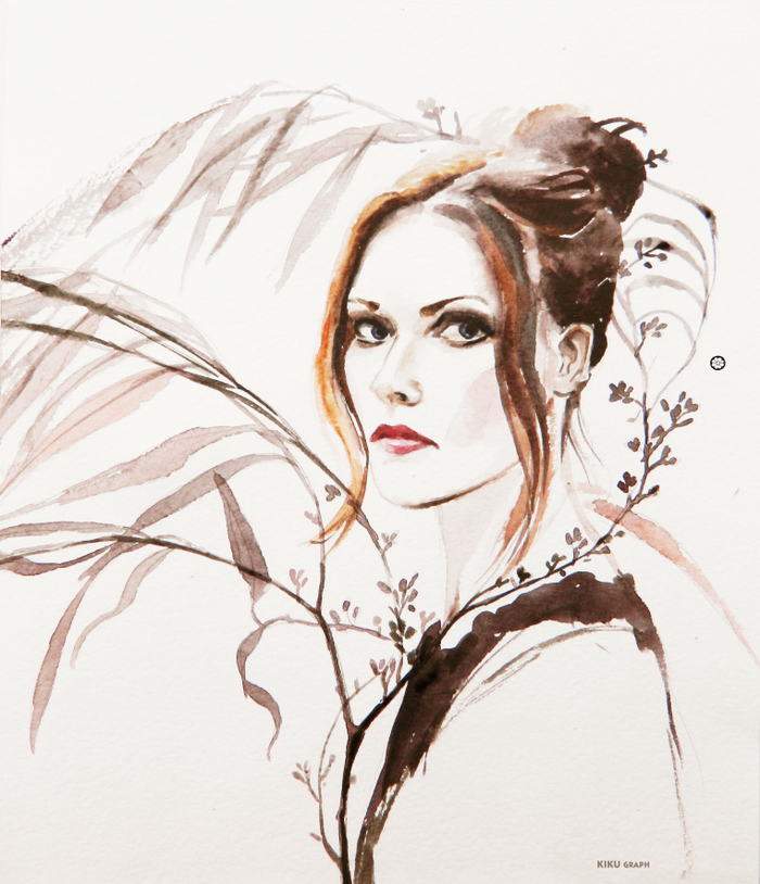 Автопортрет "Последний день осени".