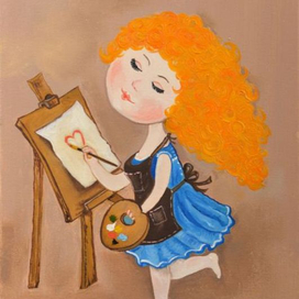 Напишу тебе картину про любовь