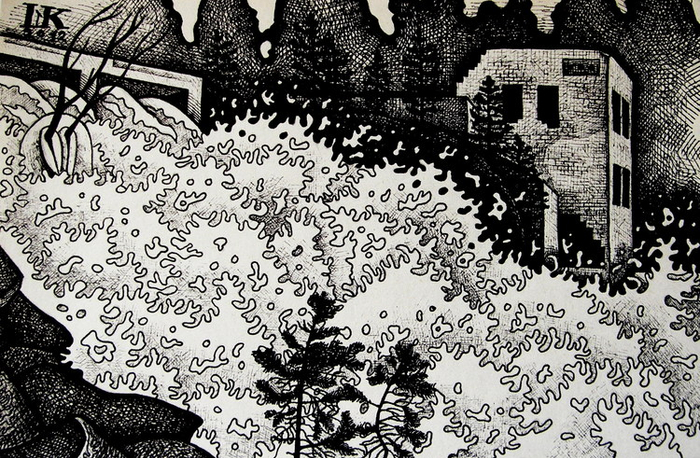 Водопад Очарование. Река Тохмайоки.