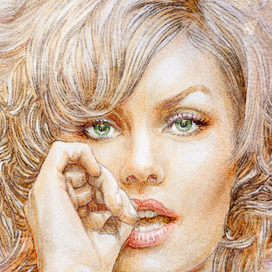 Элиша, (фрагмент портрета)