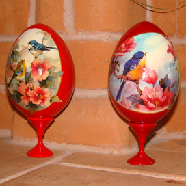 Декоративные яйца на заказ