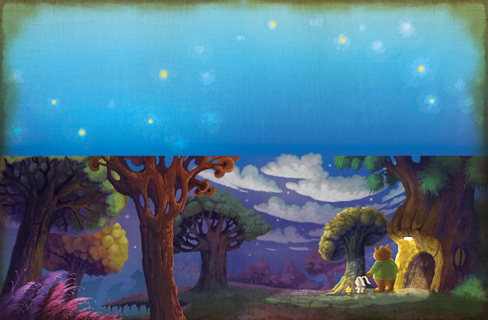 8. Иллюстрация к произведению Е. Матюшкиной "Мой милый Медвежик"