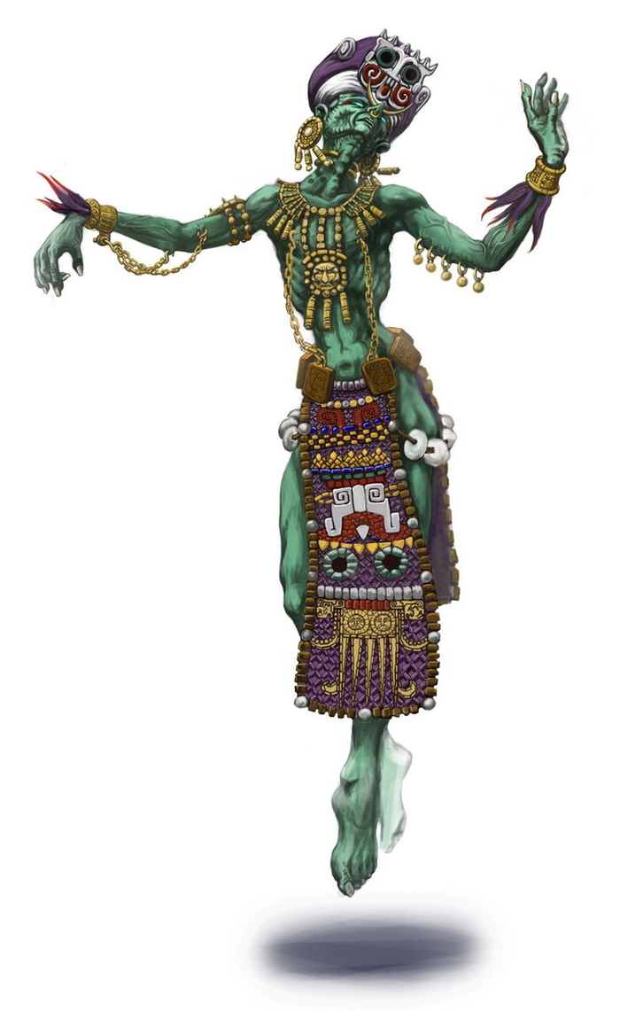 призрачный шаман майя (не 1го)