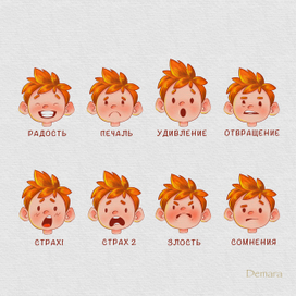 Карта эмоций персонажа
