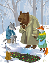 ягоды зимой