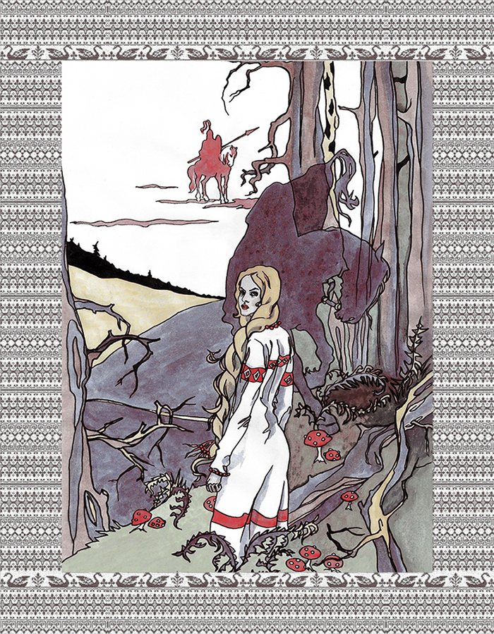 Василиса и всадники Яги