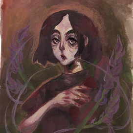 мальчик с цветами 