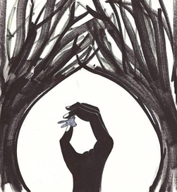 Иллюстрация к книге Д. Уинн Джонс "Зуб Уилкинса"