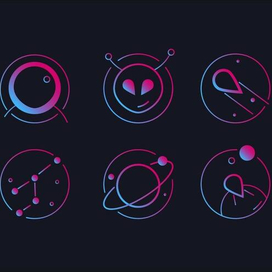 Космические иконки