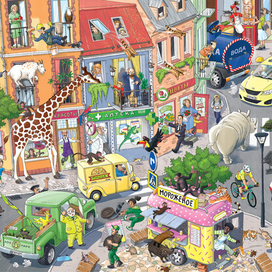 Зоопарк на улицах города