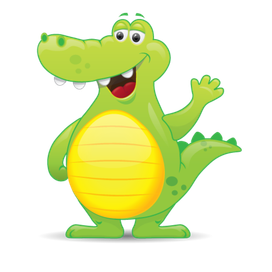 Персонаж для игры "Croco Memory Test"