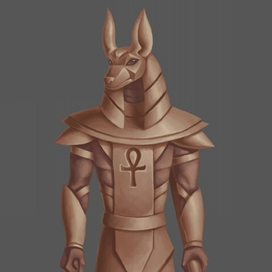 anubis statue