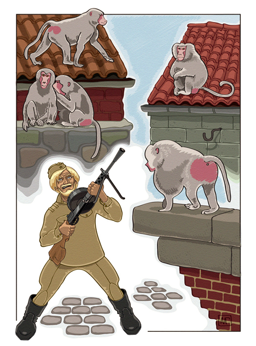 Дядя Юра и павианы