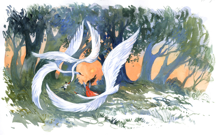 Иллюстрация к истории о Купале и Костроме