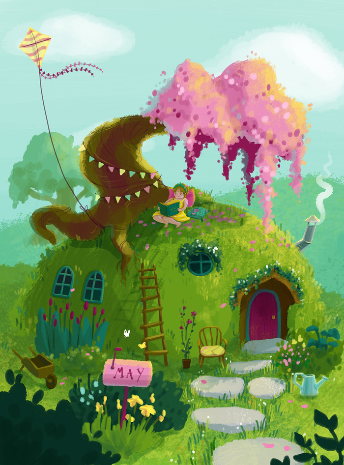 Дом Мая. Моб.игра Art puzzle