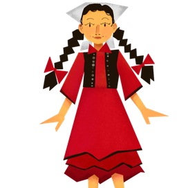 Девочка башкирка