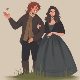 claire and jamie)