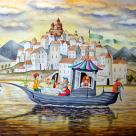 Путешествие по большой реке.