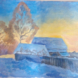 зимний рассвет