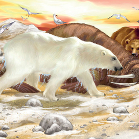 В суровой Арктике