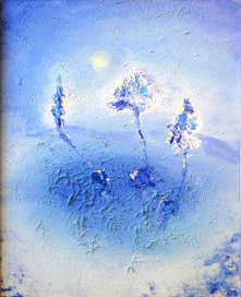 Голубая зима