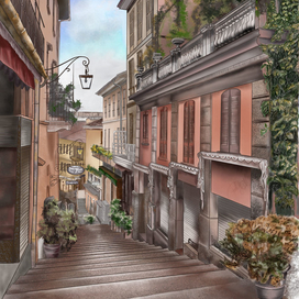 Итальянская улочка