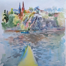 Прага с воды