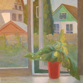 Вид из окна. Таруса