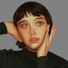 Девушка с каре