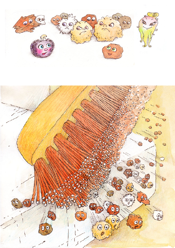 Разноцветные приключения. Соринки.