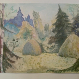 Лесная опушка