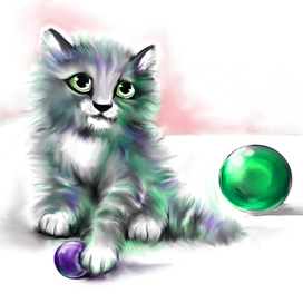 Мотя с шариками