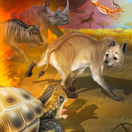 The African Tale of the Hyena and the Turtle