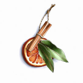 Апельсин с корицей