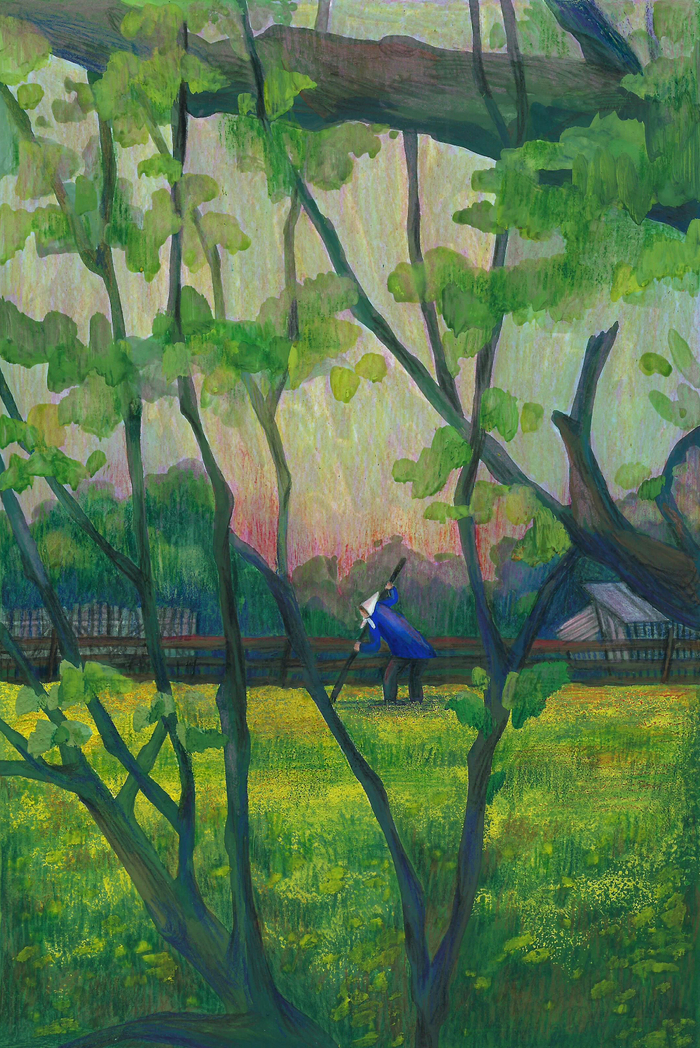 Село Наруксово. Весна. Посадка 