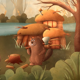 Иллюстрация для детской книги