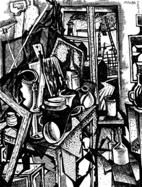 Натюрморт на фоне окна