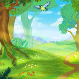 Летний пейзаж