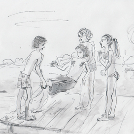 "Отдых на природе" (7 картинок)