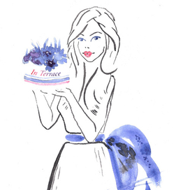 иллюстрация для флористического магазина