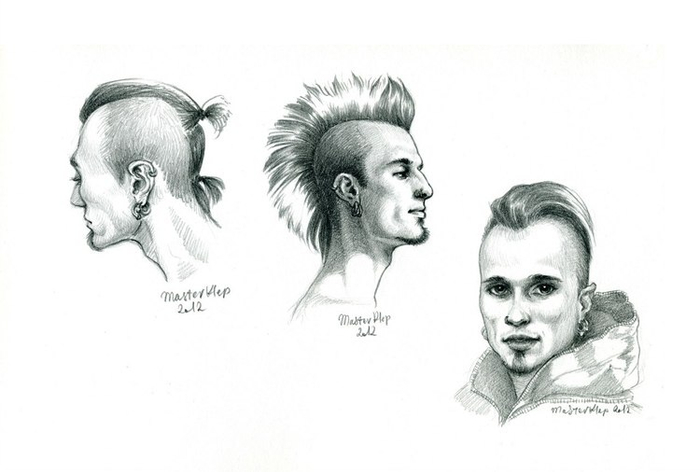 Давненько не рисовала Ирокезов