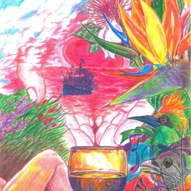 Я принес тебе свежесть лугов.