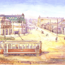 Старый город.Ул.Екатеринославская.