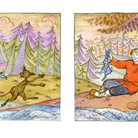 А.С. Пушкин "Сказка о попе и работнике его Балде"