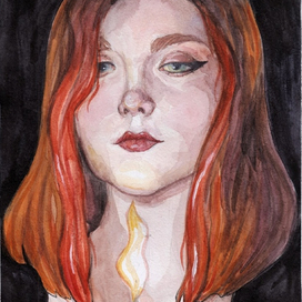 Девушка со свечой