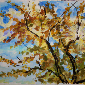 Осень на ст. Водная. Новокузнецк