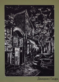 пейзаж графика