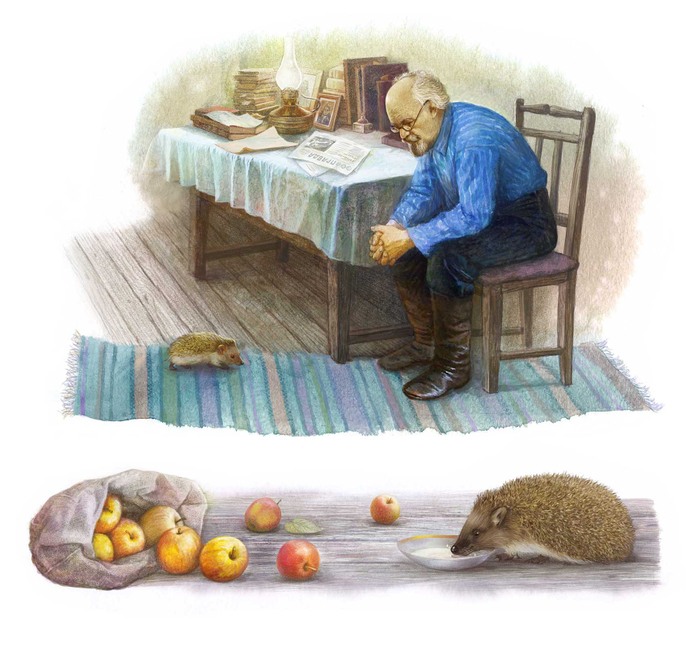 Ёжик. К Пришвину.